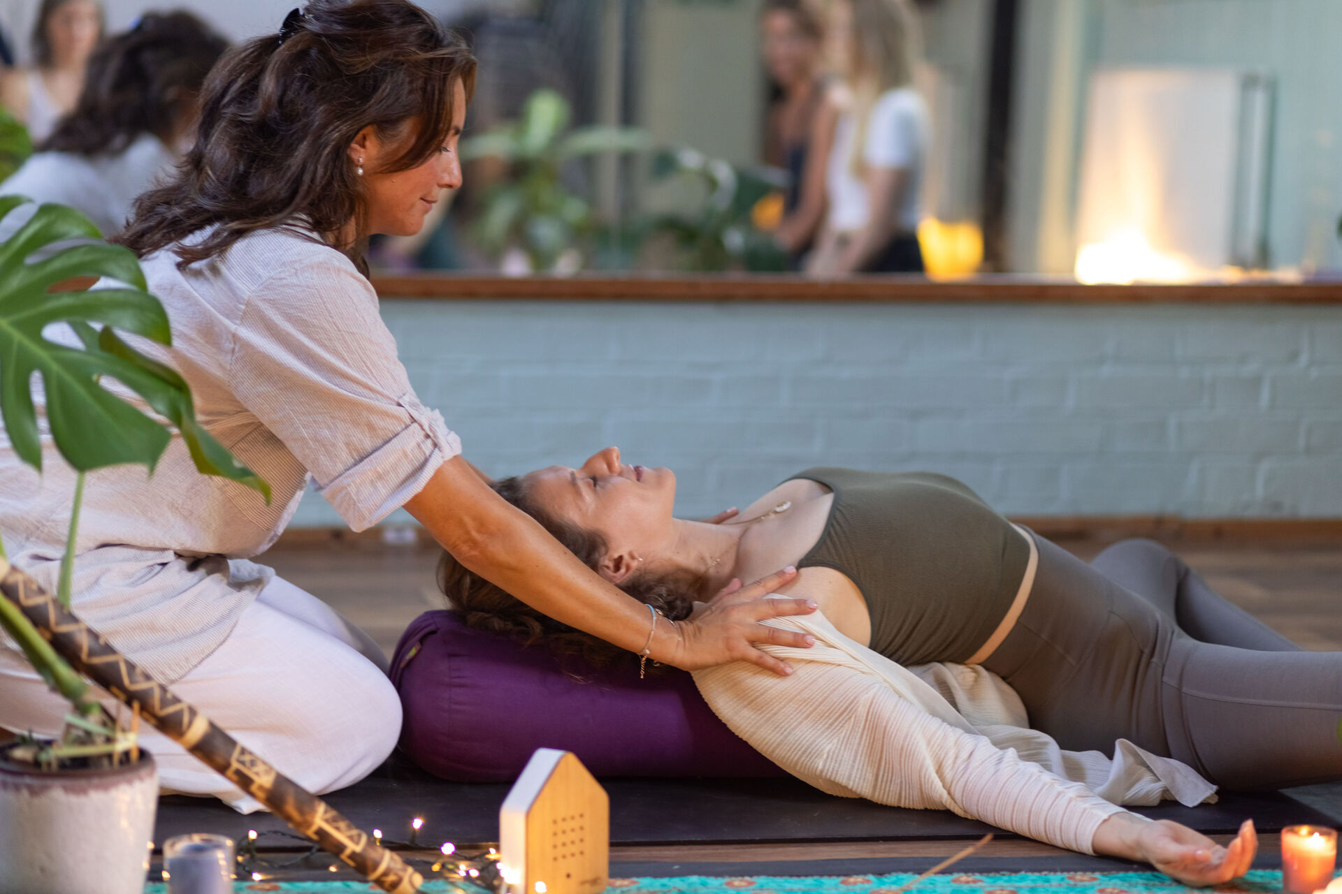 Monthly Candlelit Yin and Restorative Yoga with Thai Yoga Massage